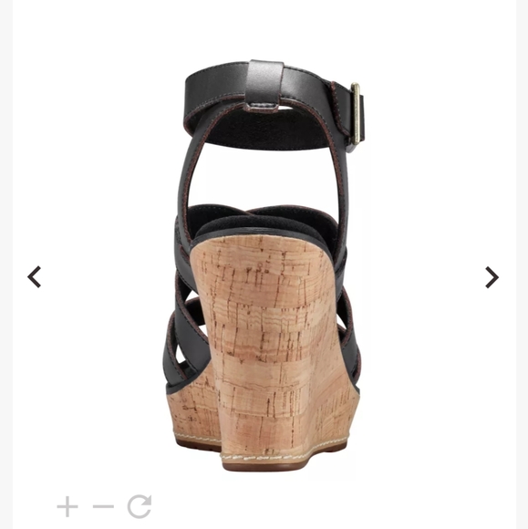 TIMBERLAND WOMENS DANFORTH CORK WEDGE SANDAL SZ 10 - Picture 4 of 13